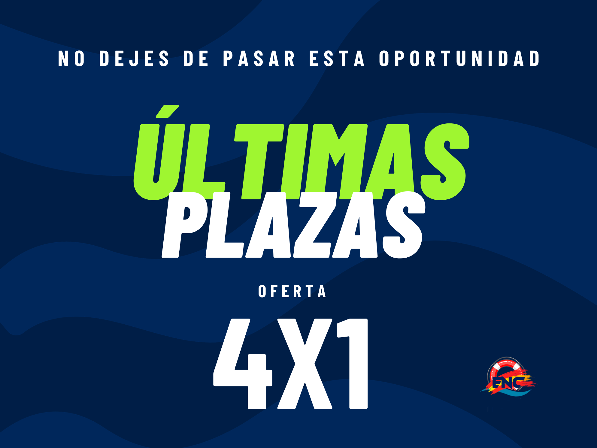 Últimas Plazas Disponibles 