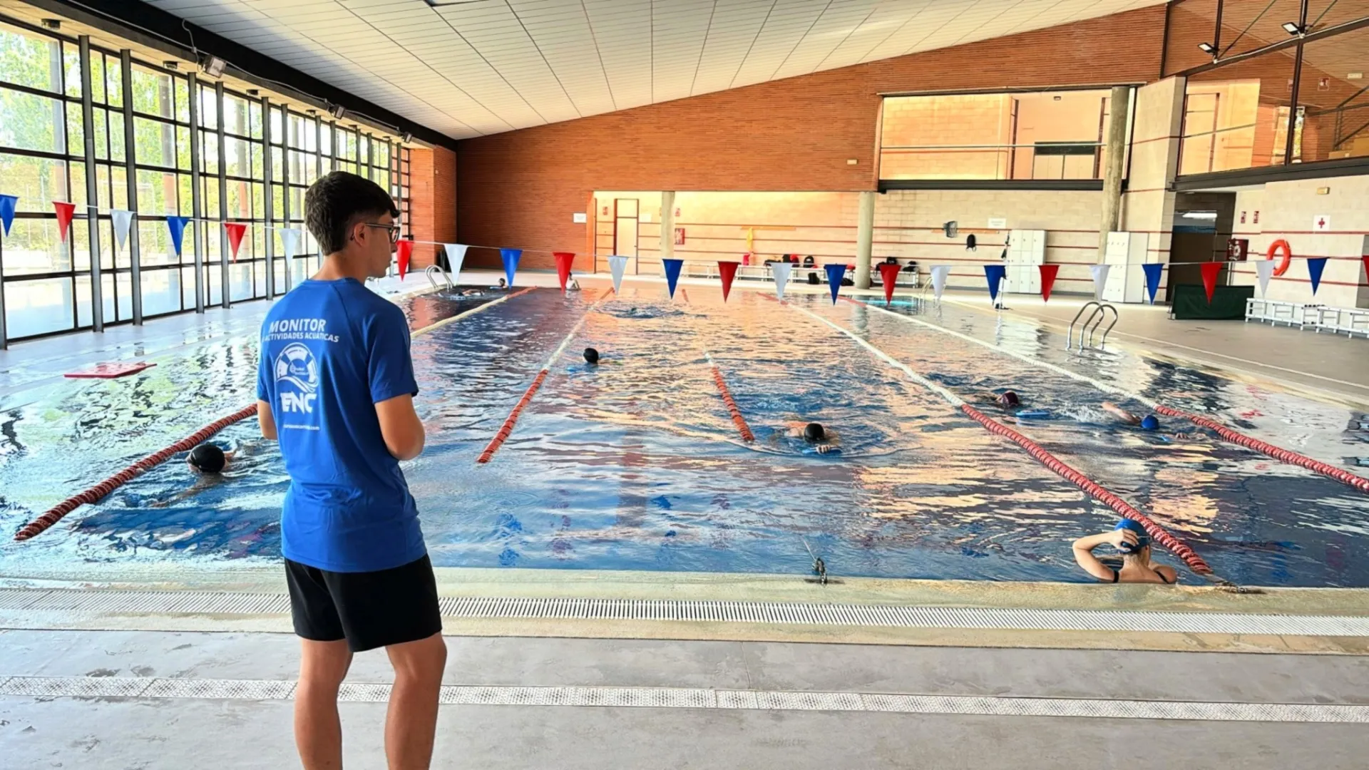 monitor de natación en Madrid