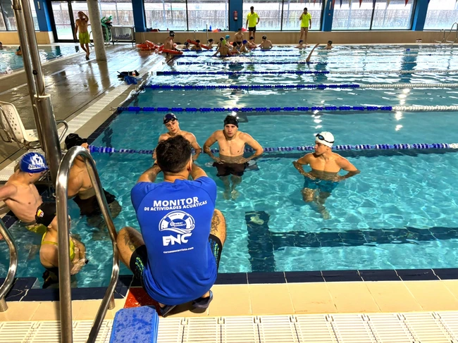 curso monitor natacion